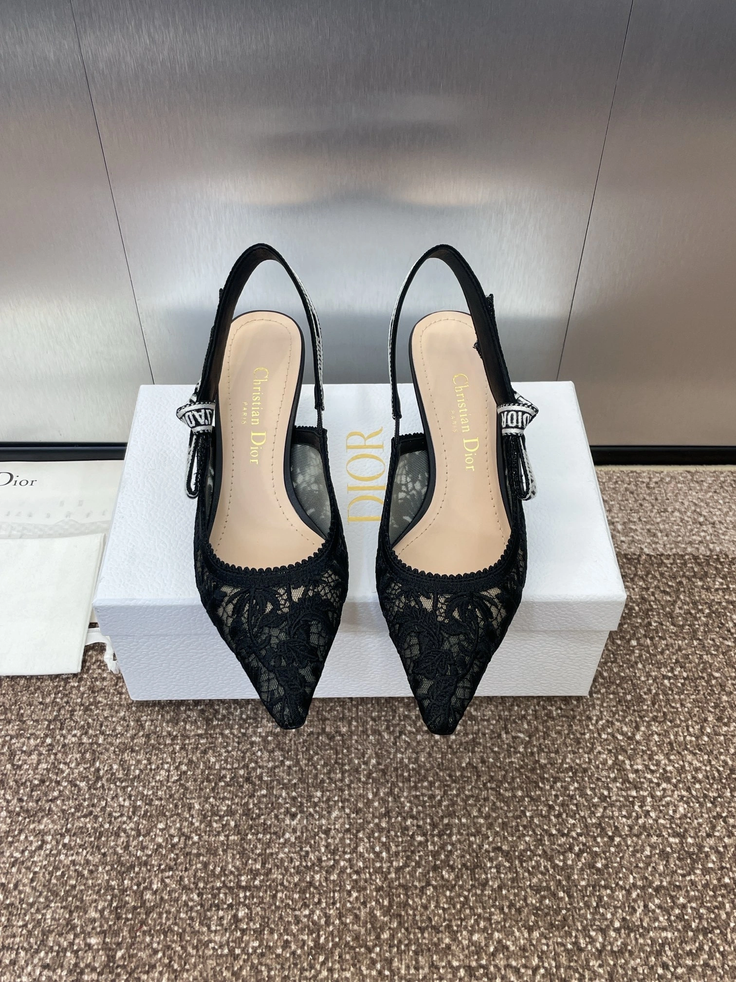 COCO-- 4ior KDV038CDT_S900 embroidery J'A Heel height：6.5cm item:E-X000H2331